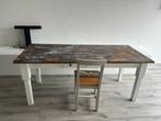 Farm Style Dining Room Table, Huis en Inrichting, Tafels | Eettafels, Ophalen, 50 tot 100 cm, Zo goed als nieuw, Vijf personen of meer