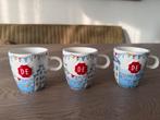 Douwe Egberts Kopjes - Set van 3, Ophalen of Verzenden, Zo goed als nieuw, Overige stijlen, Kop(pen) en/of Schotel(s)