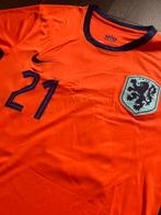 Nederlands Elftal Voetbal Shirt (M) #21 F. De Jong, Sport en Fitness, Voetbal, Maat M, Ophalen of Verzenden, Nieuw, Shirt