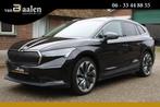 Skoda Enyaq iV 80 First Edition LEER PANO SOH 93% CRYSTAL LE, Automaat, Achterwielaandrijving, Gebruikt, Zwart