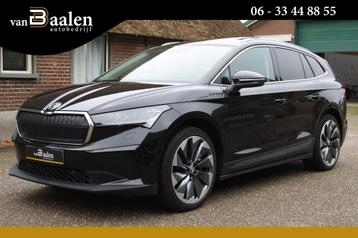 Skoda Enyaq iV 80 First Edition LEER PANO SOH 93% CRYSTAL LE beschikbaar voor biedingen