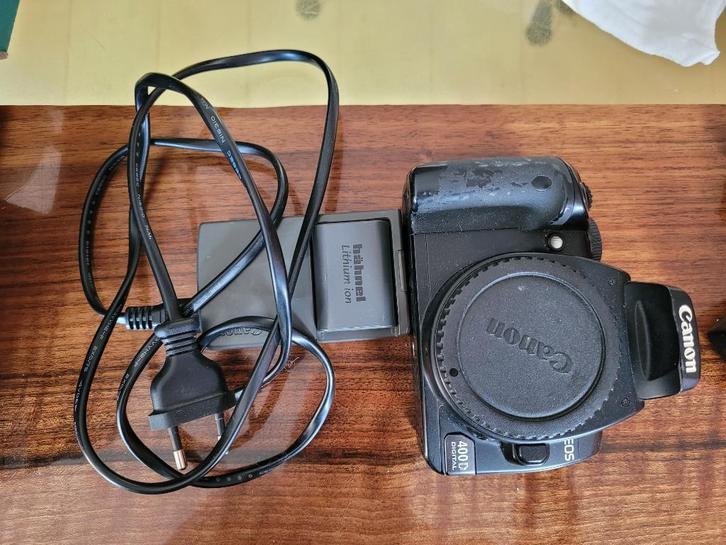 Canon 400d incl geheugenkaart en oplader, Audio, Tv en Foto, Fotocamera's Digitaal, Gebruikt, Canon, Geen optische zoom, Ophalen of Verzenden