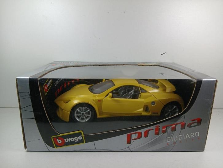 bburago 1/18  prima giugiaro, Hobby en Vrije tijd, Modelauto's | 1:18, Zo goed als nieuw, Bburago, Ophalen of Verzenden