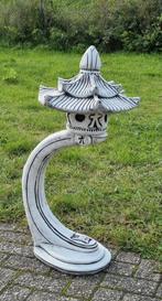 Prachtige Grote Japanse Lantaarn, Rankei, in de Tuin!, Tuin en Terras, Tuinbeelden, Ophalen, Nieuw, Steen, Overige typen