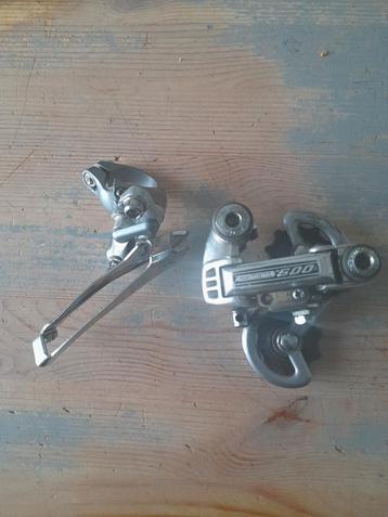 Shimano 600 voor EN achter derailleur.'. beschikbaar voor biedingen