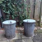 Zinken afvalemmer/bloembak, prijs per stuk, Ophalen, Minder dan 50 cm