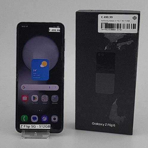 Samsung Galaxy Z Flip 5 5G 512GB Graphite, Telecommunicatie, Mobiele telefoons | Samsung, Zo goed als nieuw