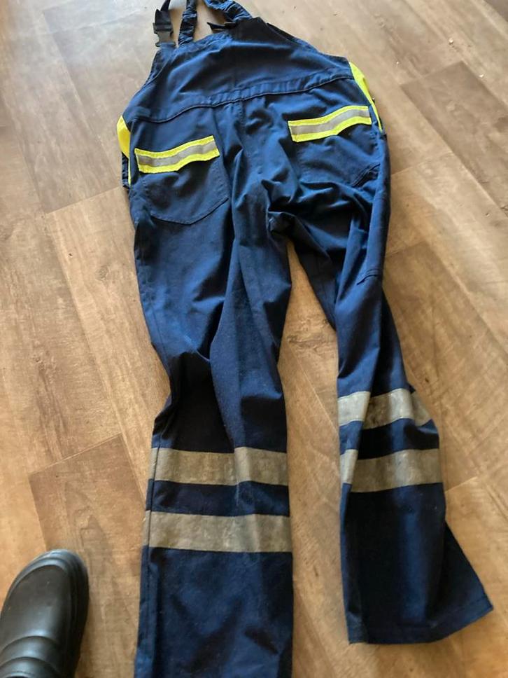 Blauwe Werkkleding Overall met Reflectie, Kleding | Heren, Overige Herenkleding, Gedragen, Ophalen of Verzenden
