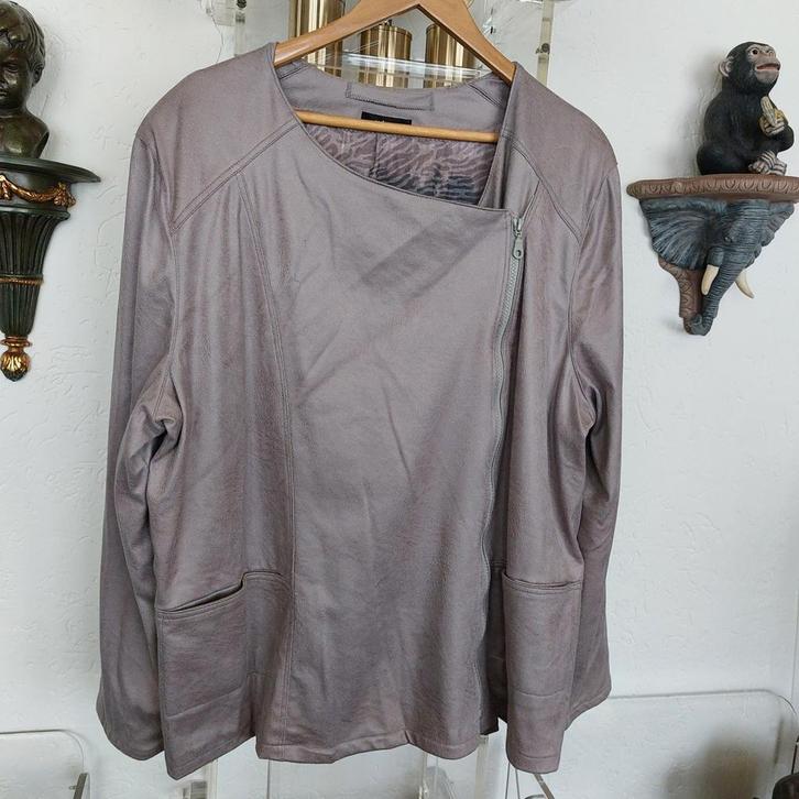 Jasje van het merk X-Two.  Maat 3 (50/52), Kleding | Dames, Grote Maten, Zo goed als nieuw, Jasje of Colbert, Overige kleuren