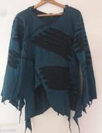 Gothic ripped longsleeve/trui + capuchon, Kleding | Dames, T-shirts, Verzenden, Zo goed als nieuw, Overige kleuren, Lange mouw