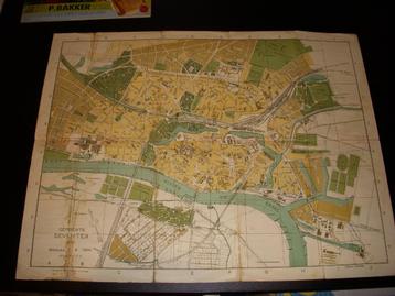 Plattegrond van Deventer uit 1941 Tweede Wereldoorlog beschikbaar voor biedingen