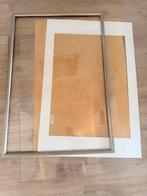 IKEA fotolijst Silverhöjden 60 x 90 cm zilver, Ophalen, Zo goed als nieuw