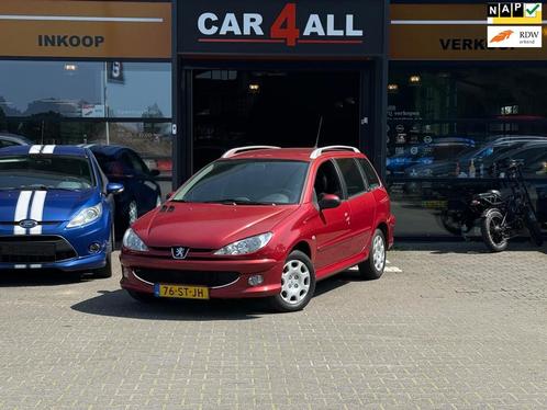 Peugeot 206 SW 1.6-16V Air-line 3 AUTOMAAT/CLIMA/PDC/APK 29-, Auto's, Peugeot, Bedrijf, Te koop, ABS, Airbags, Airconditioning