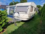 Goed onderhouden Chateau Chiara (1995) Nieuwe banden + Mover, Caravans en Kamperen, Caravans, Chateau, Omvormbare zithoek, Treinzit