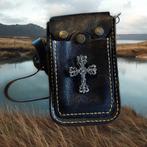 Leren gotische / Punk / steampunk telefoon tas., Ophalen of Verzenden, Nieuw