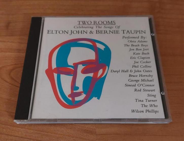 Two Rooms - Elton John & Bernie Taupin CD, Cd's en Dvd's, Cd's | Overige Cd's, Zo goed als nieuw, Ophalen of Verzenden