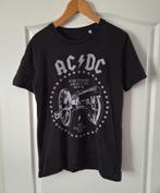 Zwart AC/DC T-shirt met Opdruk Maat S, Kleding | Heren, T-shirts, Ophalen of Verzenden, Zo goed als nieuw, Zwart