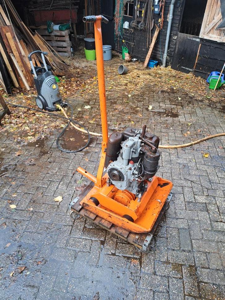 Trilplaat, Tuin en Terras, Hand-tuingereedschap, Gebruikt, Ophalen