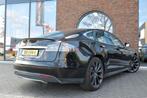 Tesla Model S P85D 700 PK Free unlimited supercharging, Pano, Auto's, Tesla, Automaat, Zwart, Leder, 736 pk