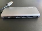 LMP USB-C mini Dock (space grijs), Computers en Software, Dockingstations, Ophalen of Verzenden, Nieuw, USB-hub, Laptop