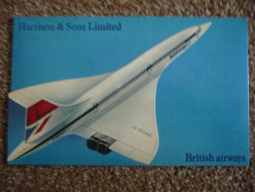 1e vlucht Bahrein - Londen  (British Airways Concorde), Verzamelen, Luchtvaart en Vliegtuigspotten, Zo goed als nieuw, Overige typen