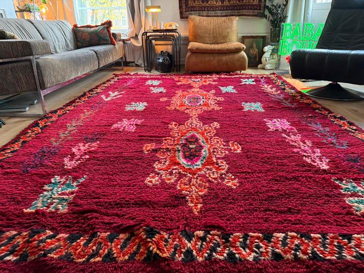 Handgeknoopt Marokkaans Berber tapijt – ca. 315 x 222 cm, Huis en Inrichting, Stoffering | Tapijten en Kleden, Zo goed als nieuw