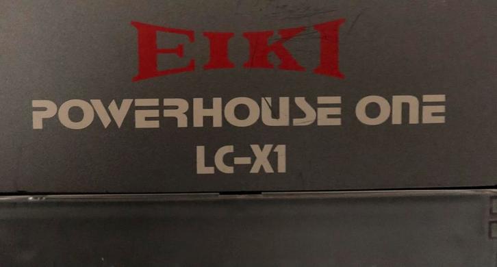 EIKI POWERHOUSE LC-X1 BEAMER, Audio, Tv en Foto, Beamers, Gebruikt, LCD, Overige resoluties, Ophalen of Verzenden
