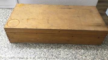 Vintage gereedschapskist /Timmermans kist beschikbaar voor biedingen