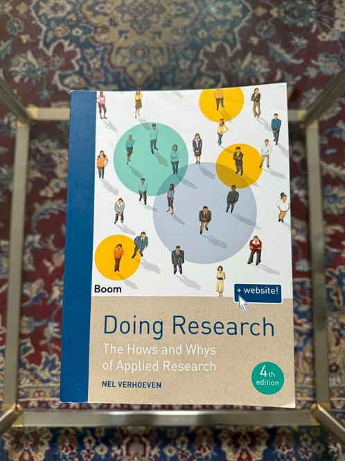 Doing Research - Nel Verhoeven - 4e editie, Boeken, Studieboeken en Cursussen, Gelezen, HBO, Gamma, Ophalen of Verzenden