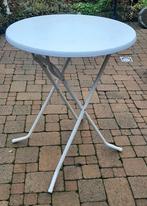 2 Statafels - Zo Goed Als Nieuw!, Tuin en Terras, Ophalen, Zo goed als nieuw, Rond, Metaal