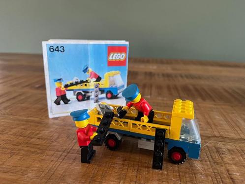 Lego 643 Flatbed truck, Kinderen en Baby's, Speelgoed | Duplo en Lego, Gebruikt, Lego, Complete set, Ophalen of Verzenden