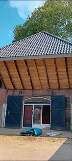 Oude houten staldeuren / schuurdeuren, Gebruikt, Schuur, Minder dan 200 cm, Zonder ramen