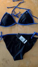 Adidas bikini, zwart/blauw - 46 zgan, Adidas, Zwart, Ophalen of Verzenden, Zo goed als nieuw