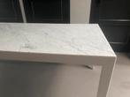 Marmeren Zanotta tafel 200x90x76.5, Huis en Inrichting, Tafels | Eettafels, Ophalen, Overige materialen, 50 tot 100 cm, Zo goed als nieuw