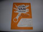 VAM orgaan Automobiel en motor technisch tijdschrift 1958, Boeken, Auto's | Folders en Tijdschriften, Gelezen, VAM, Ophalen of Verzenden