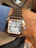 Cartier Santos, Sieraden, Tassen en Uiterlijk, Horloges | Heren, Overige merken, Staal, Polshorloge, Nieuw