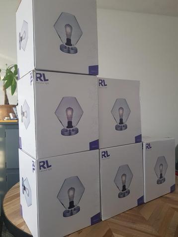 Trento tafellamp RL glas nieuw!! (meerdere te koop) beschikbaar voor biedingen