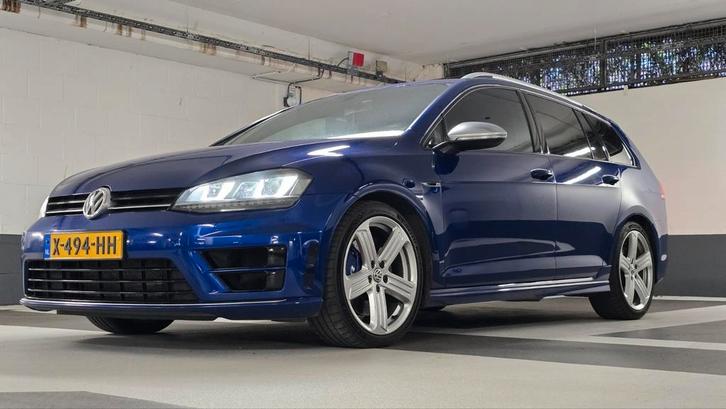 Volkswagen Golf R 2.0 TSI 221KW 4M Dsg6 2016 Blauw, Auto's, Volkswagen, Particulier, Golf, 4x4, ABS, Achteruitrijcamera, Adaptieve lichten
