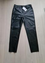 Zara High Rise zwart PIU Leer Broek XL, Maat 46/48 (XL) of groter, Nieuw, Ophalen of Verzenden, Lang