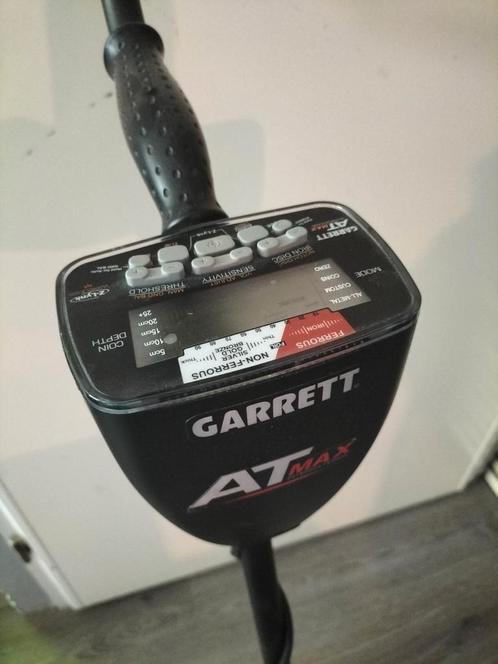Garrett ATMax & Pinpointer & Tas, Hobby en Vrije tijd, Metaaldetectors, Gebruikt, Ophalen of Verzenden