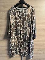 Qué - tuniek - groen / bruin / beige - maat 46, Verzenden, Blouse of Tuniek, Zo goed als nieuw, Qué