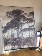 Wandkleed parasolbomen, Antiek en Kunst, Ophalen