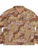 Supreme x Levis Coockie Camo jas [L], Kleding | Heren, Jassen | Winter, Maat 52/54 (L), Beige, Ophalen of Verzenden, Zo goed als nieuw