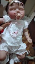 Realistische baby pop Peaches (50cm), Ophalen of Verzenden, Nieuw, Pop, Levensecht of Reborn