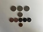 10 munten IJsland, 1969-2008, Ophalen of Verzenden, Overige landen, Losse munt