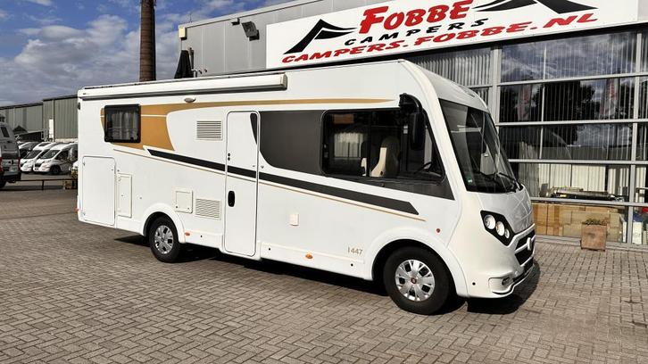 Enkele bedden|Hefbed De Carado I447 Uit 2018 met 63dkm|130PK, Caravans en Kamperen, Campers, Bedrijf, tot en met 4, Integraal