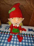 Kerst elf knuffel Bob der Bär 33 cm groot, Ophalen of Verzenden
