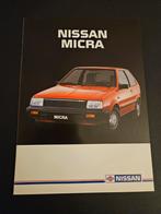 Brochure Nissan Micra 1987, Ophalen of Verzenden, Zo goed als nieuw, Nissan