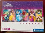 Disney panorama clementoni 1000 st prinsessen, Ophalen of Verzenden, Gebruikt