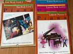 Alfred’s basic piano lesboek2.4.5.+Fun en solo boek 2., Les of Cursus, Ophalen of Verzenden, Zo goed als nieuw, Piano